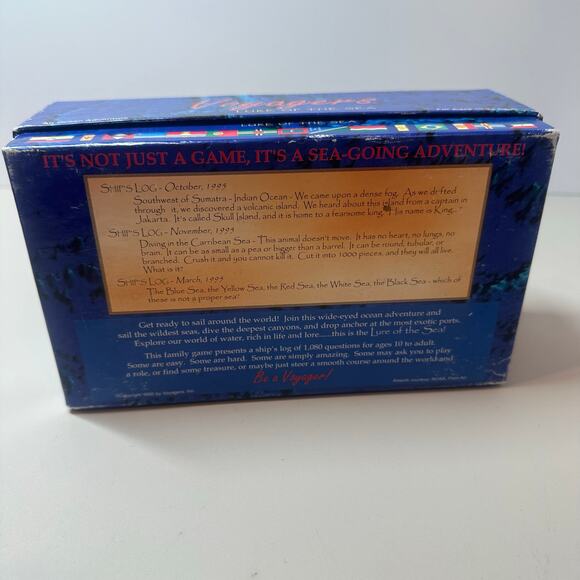 Voyagers Lure of the Sea Board Card Game Vintage 1996 - Picture 5 of 7